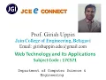 JCE CSE Web Technology Lab - 17CSL77 Lab Program 2