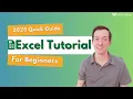 Lagu Excel Tutorial for Beginners (2025) |  WPS Office Guide | Step-by-Step Learn Excel