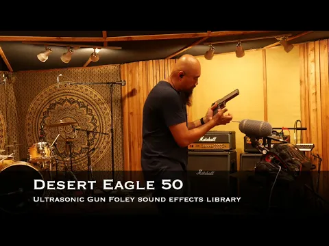 Desert Eagle 50 Gun Foley Library (BTS)