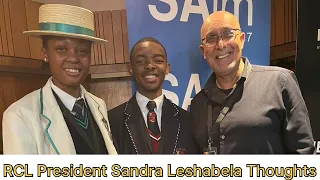 Leshabela Sandra Speaks Out National RCL Pres Shares Powerful Insights National Dialogue 2025 