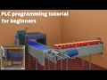 PLC Programming Tutorials for Beginners Ladder logic for pusher
