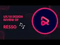 Lagu UX/UI of Resso app  | App Design Review