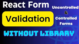 Simple and Easiest way to Handle and Validate forms in React without Library