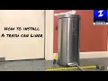 How To Install A Trash Can Liner Tutorial