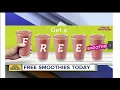 Get a free smoothie from Planet Smoothie in honor of National Smoothie Day