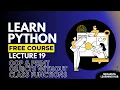 Python Lecture 19 Introduction to OOP How to Print Objects Without Class Functions