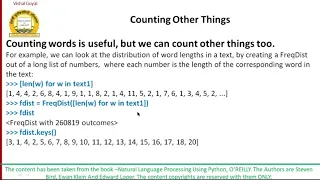 Natural Language ToolKit - Language Processing and Python Part 2