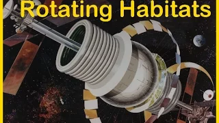 Rotating Habitats Spin-Gravity Megastructures