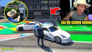 PIUZINHO FEZ ABORDAGEMS NA POLICIA DO GTA RP !!!
