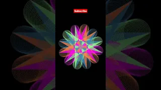 Beautiful Circle Star Flower Design using Turtle Graphics in Python