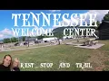 Jellico - Tennessee Rest Stop Welcome Center Interstate 75 South We Found A Hidden Trail