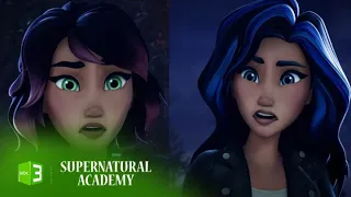 أكاديمية القوى الخارقة غموض وإثارة ميشا تكتشف أخت توأم لها تسمى جيسا 