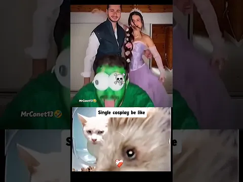 do a better cosplay like the horse😹🤣 #cat #react #memes #funny #explore #edit #shorts