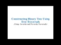 12 Data Structure - Binary Tree Construction Using Inorder and Preorder Traversals