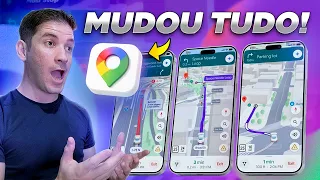 O NOVO GOOGLE MAPS! TUDO sobre a ATUALIZAÇÃO! GEMINI | ROTAS 3D | RECURSOS