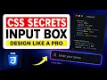 Modern CSS Secrets Styling Custom Input Boxes Images Step-by-Step