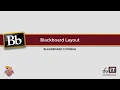 Blackboard Layout