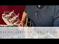 Atreyu- Blow Cover (Guitar Tabs On Screen)