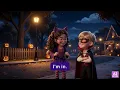 Leo Got Lost on Halloween...Just Eating Candy in the Dark! | Easy English Listening Story (A2 Level)