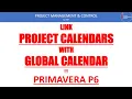 Project Calendars Inheritance in Primavera P6