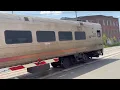 NJ Transit North Jersey Coast Local Train to New York departing Red Bank