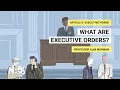 What are Executive Orders No 86