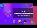 Top 5 Programming languages for students in 2022 According to Stack Overflow s survey
