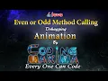 Even or Odd Program Using Method in Java Method Calling Example Core Java Coding Maxima