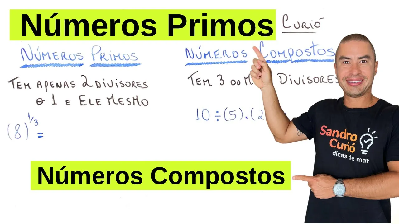 NÚMEROS PRIMOS E COMPOSTOS
