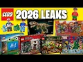 INSANE NEW LEGO LEAKS Series 29 CMF Jurassic World Harry Potter Botanicals Pokemon More