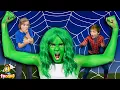 Download Lagu She Hulk Jazzy Smash VS Spider-Man! Superhero Showdown!