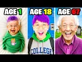 BIRTH TO DEATH In ROBLOX LankyBox AGE 1 to 100
