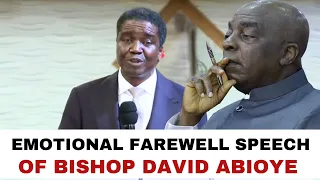bishop david abioyes emotional farewell at valedictory service