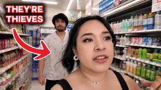 Japan influencers get caught stealing in japan