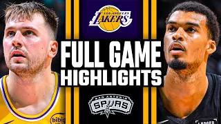 Los Angeles Lakers vs San Antonio Spurs - FULL GAME HIGHLIGHTS | January 7, 2026 #nba