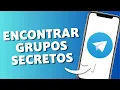 Como ENCONTRAR GRUPOS SECRETOS de TELEGRAM 2025 Unete a Comunidades Privadas Facil