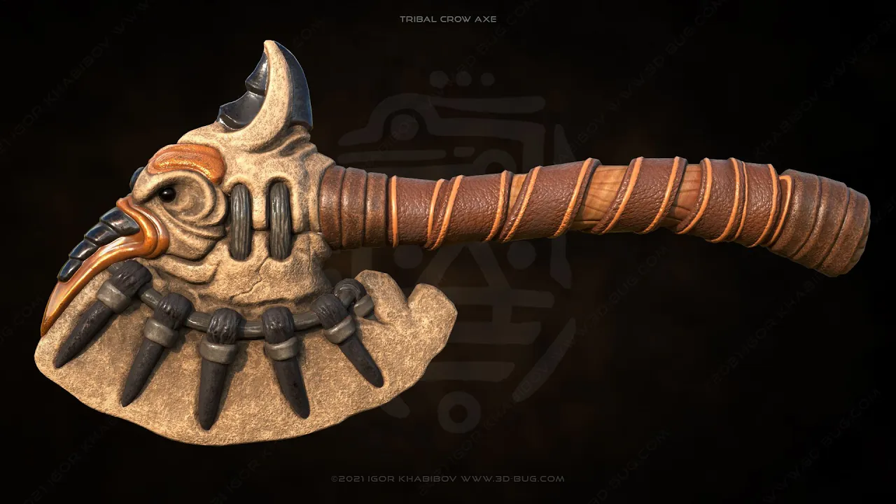 Tribal Crow Axe video thumbnail
