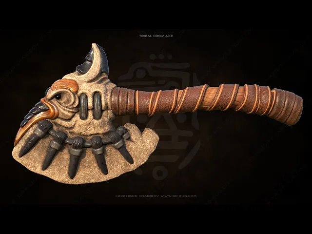 Tribal Crow Axe video thumbnail