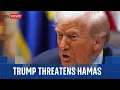 Download Lagu BREAKING: Hamas must disarm - or we will disarm them, Trump warns