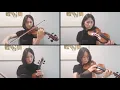 G. Faure Pavane Op. 50 - arranged for 4 violins 포레 파반느