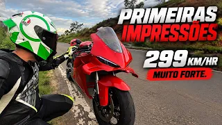 ACELEREI A DUCATI V4 2026 PELA PRIMEIRA VEZ
