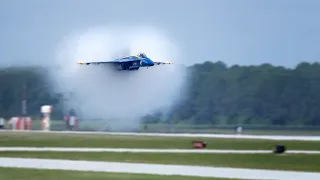 Blue Angel Practice - NAS Pensacola Flight Line