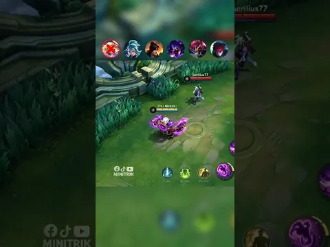 Skill Dash Hero Can Invisible In Bush #mobilelegends #mlbb #MLBBCreator #MLBBALLSTAR #minitrik #fyp