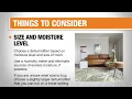 How to Choose the Right Size Dehumidifier The Home Depot