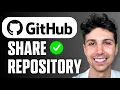 How to Share GitHub Repository Link - Full Guide