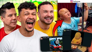 🚨 GRAVE! CHORANDO DE RIR DOS COMENTARIOS MALDOSOS DA INTERNET ⚠️😂 (Ft. Muca & Pedro Gui)