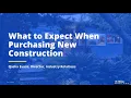 Podcast What to Expect When Purchasing New Construction