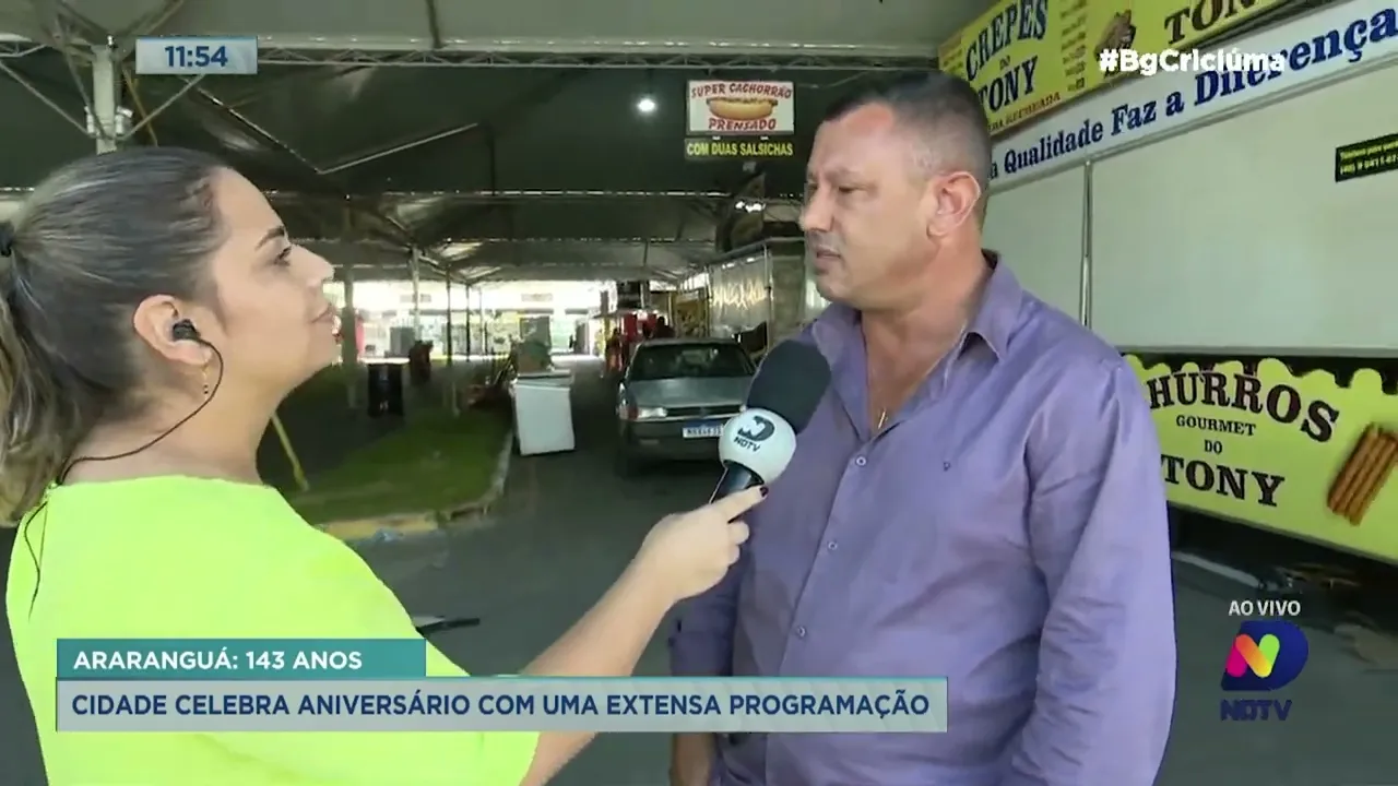 Araranguá celebra 143 anos com programação durante o fim de semana