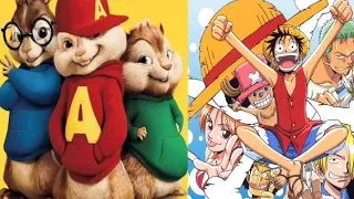 اغنية أنمي ون بيس بصوت السناجب 