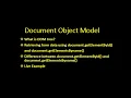 getElementById and getElementsByName examples tutorial